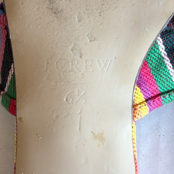 J. Crew Multicolored Textile Slide Sandals - Picture 10 of 10